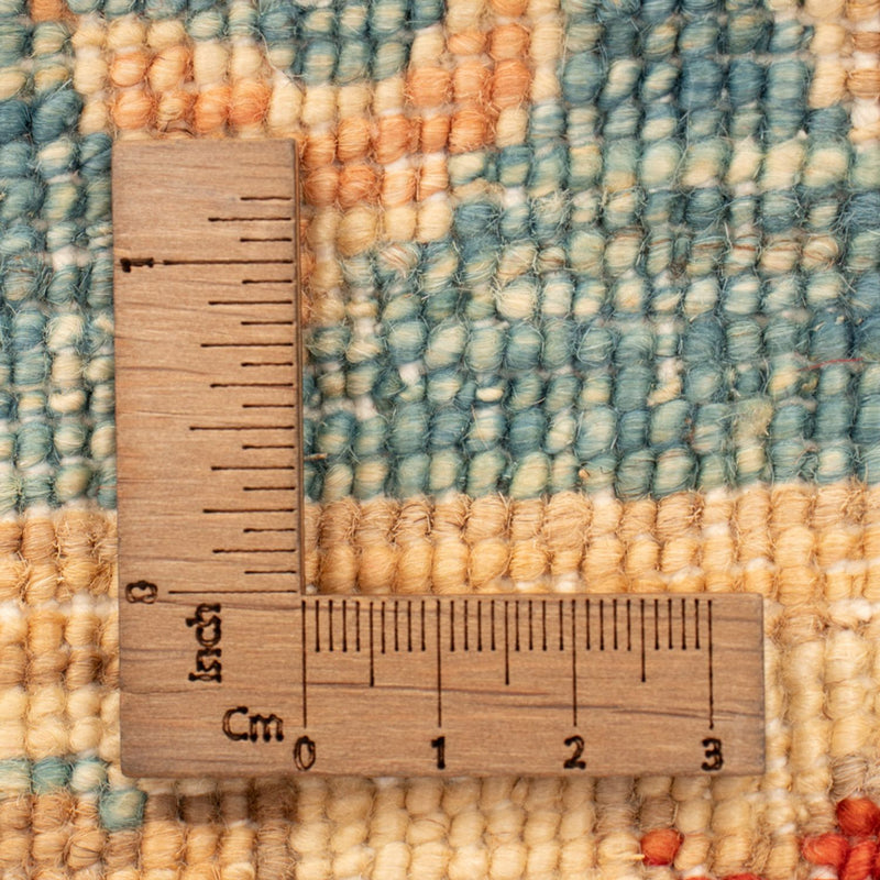 Ziegler Teppich - 71 x 51 cm - türkis