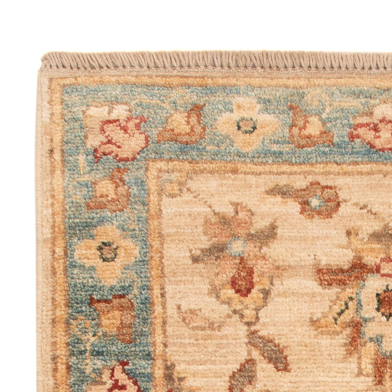 Ziegler Teppich - 70 x 51 cm - beige