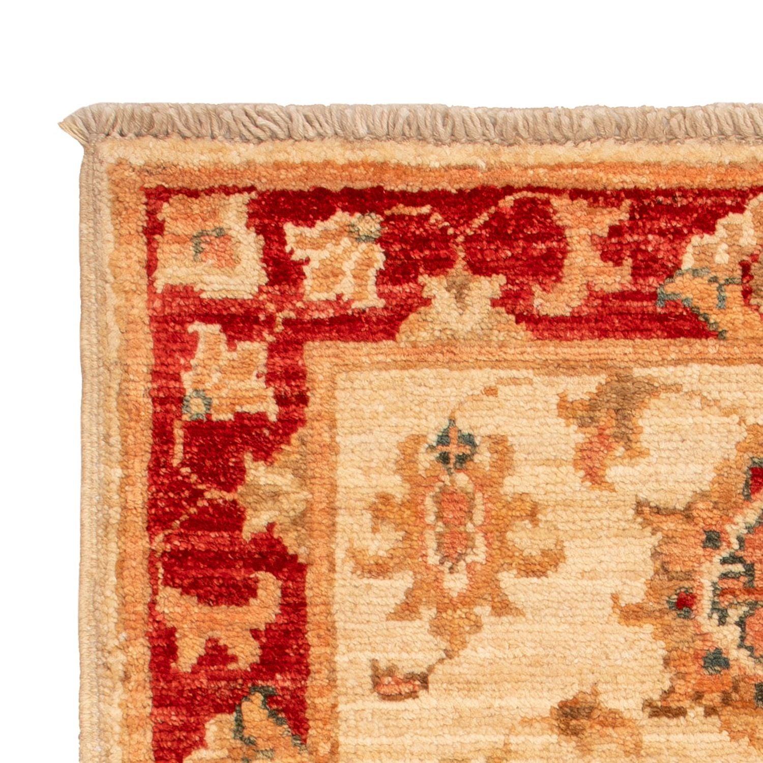 Ziegler Teppich - 72 x 51 cm - beige