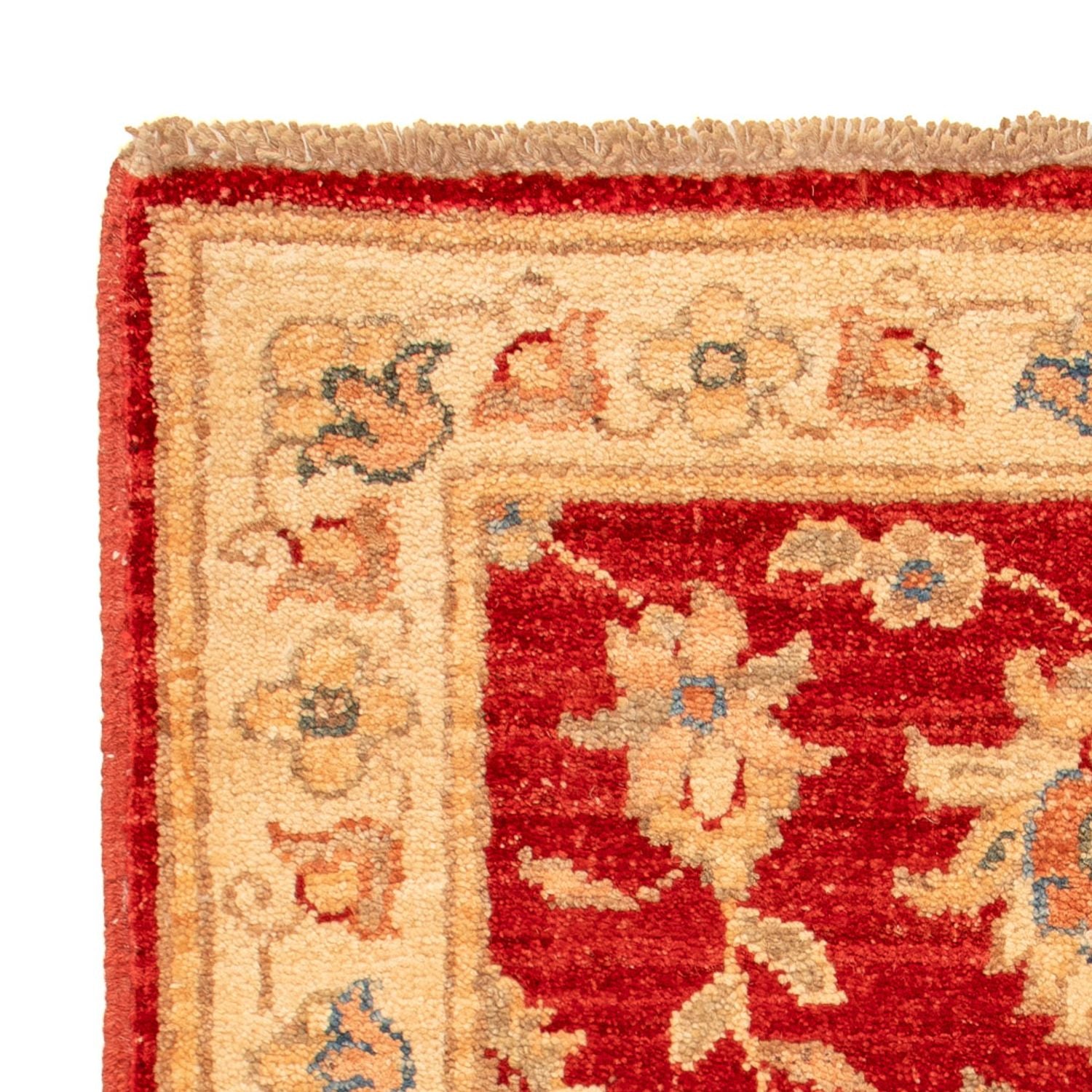 Ziegler Teppich - 70 x 51 cm - rot