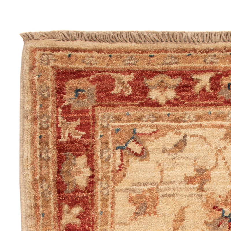 Ziegler Teppich - 70 x 51 cm - beige
