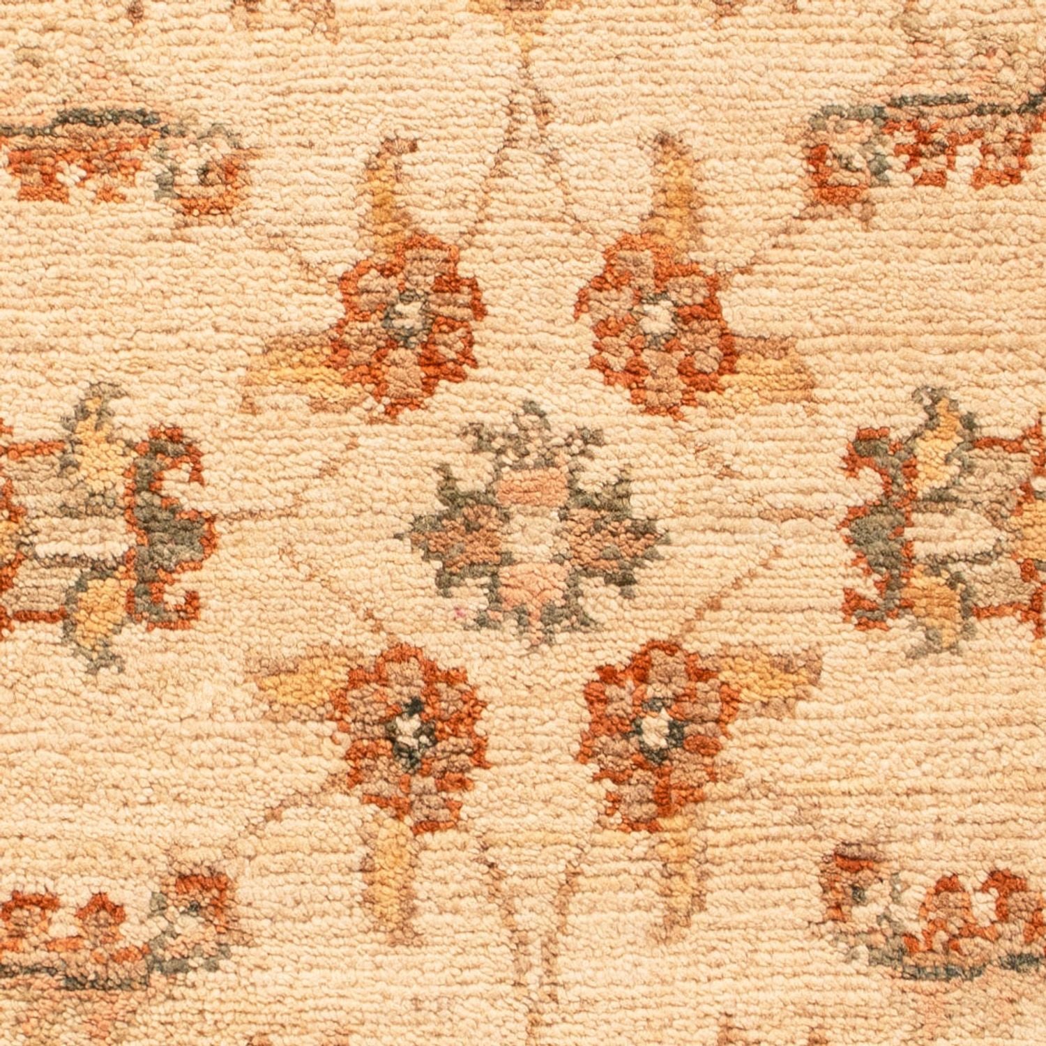 Ziegler Teppich - 70 x 51 cm - beige