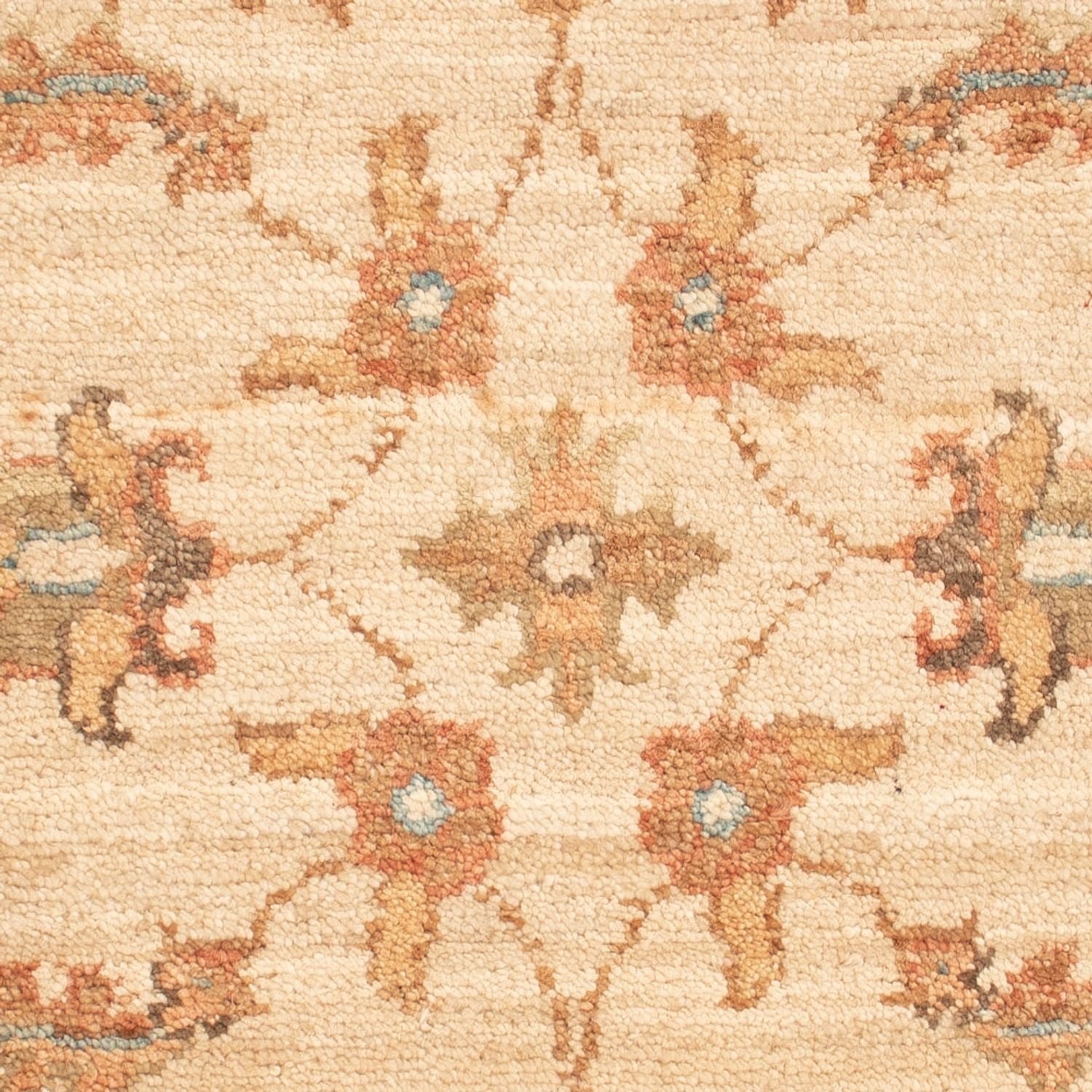 Ziegler Teppich - 65 x 53 cm - beige