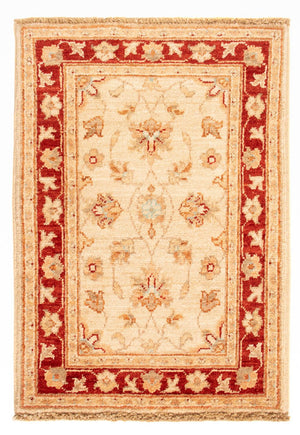 Ziegler Teppich - 75 x 50 cm - beige