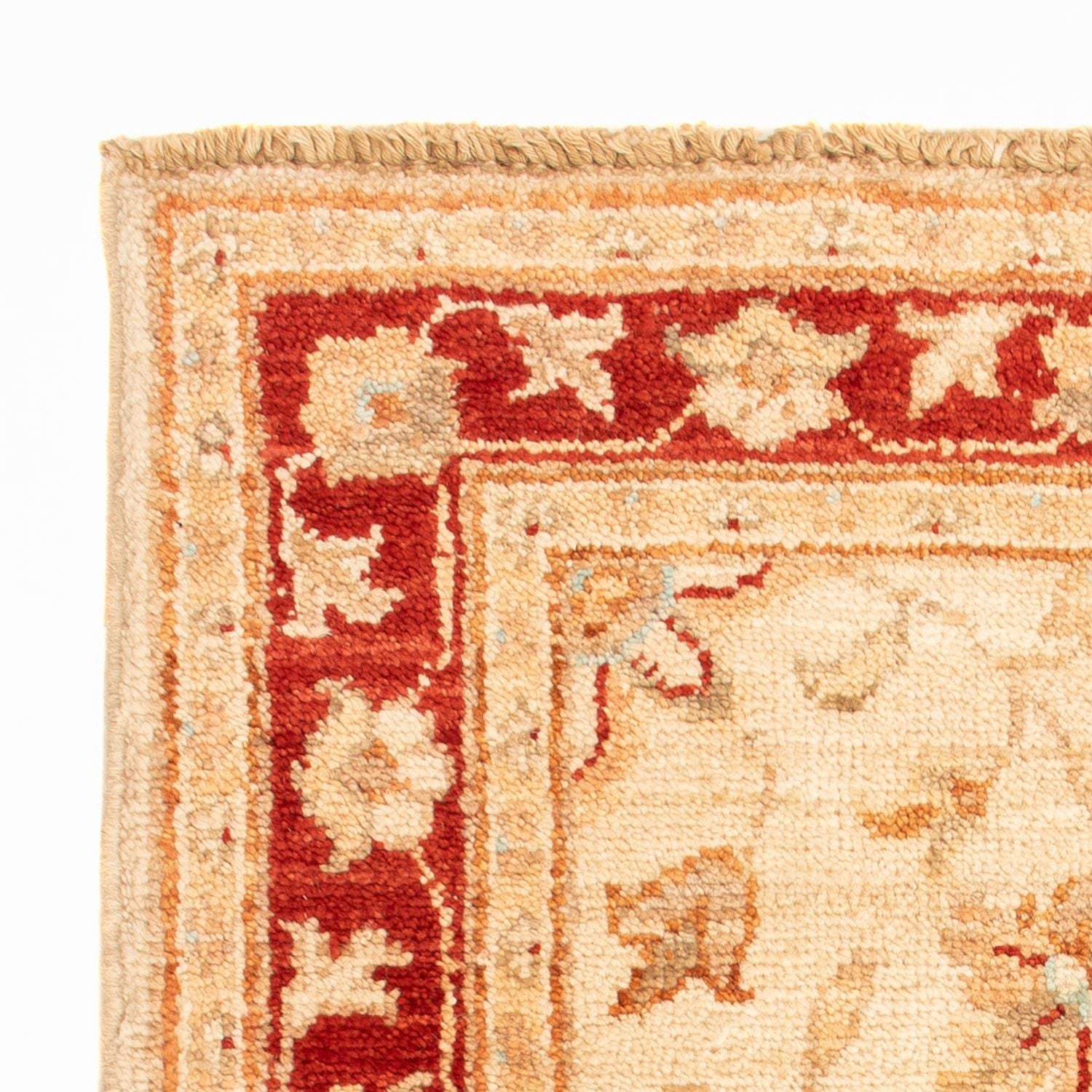 Ziegler Teppich - 75 x 50 cm - beige