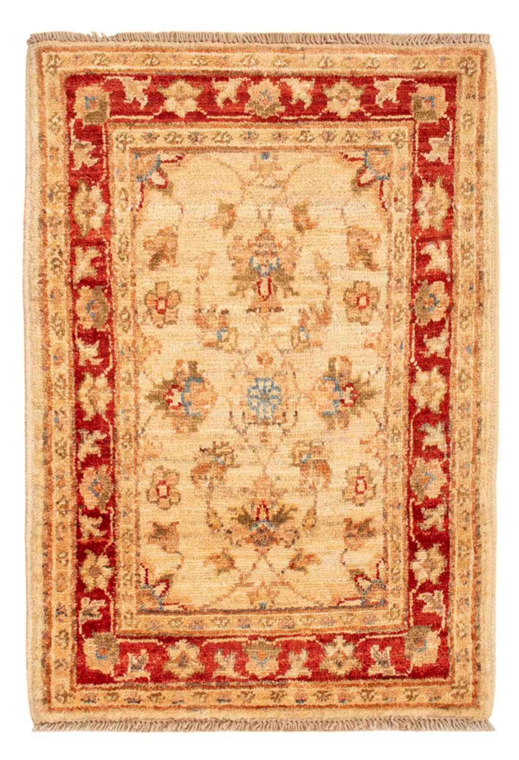 Ziegler Teppich - 72 x 52 cm - beige