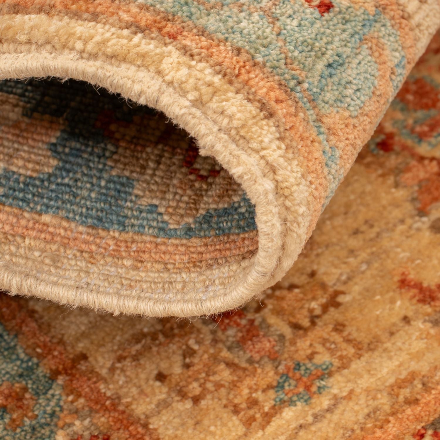 Ziegler Teppich - 69 x 53 cm - beige