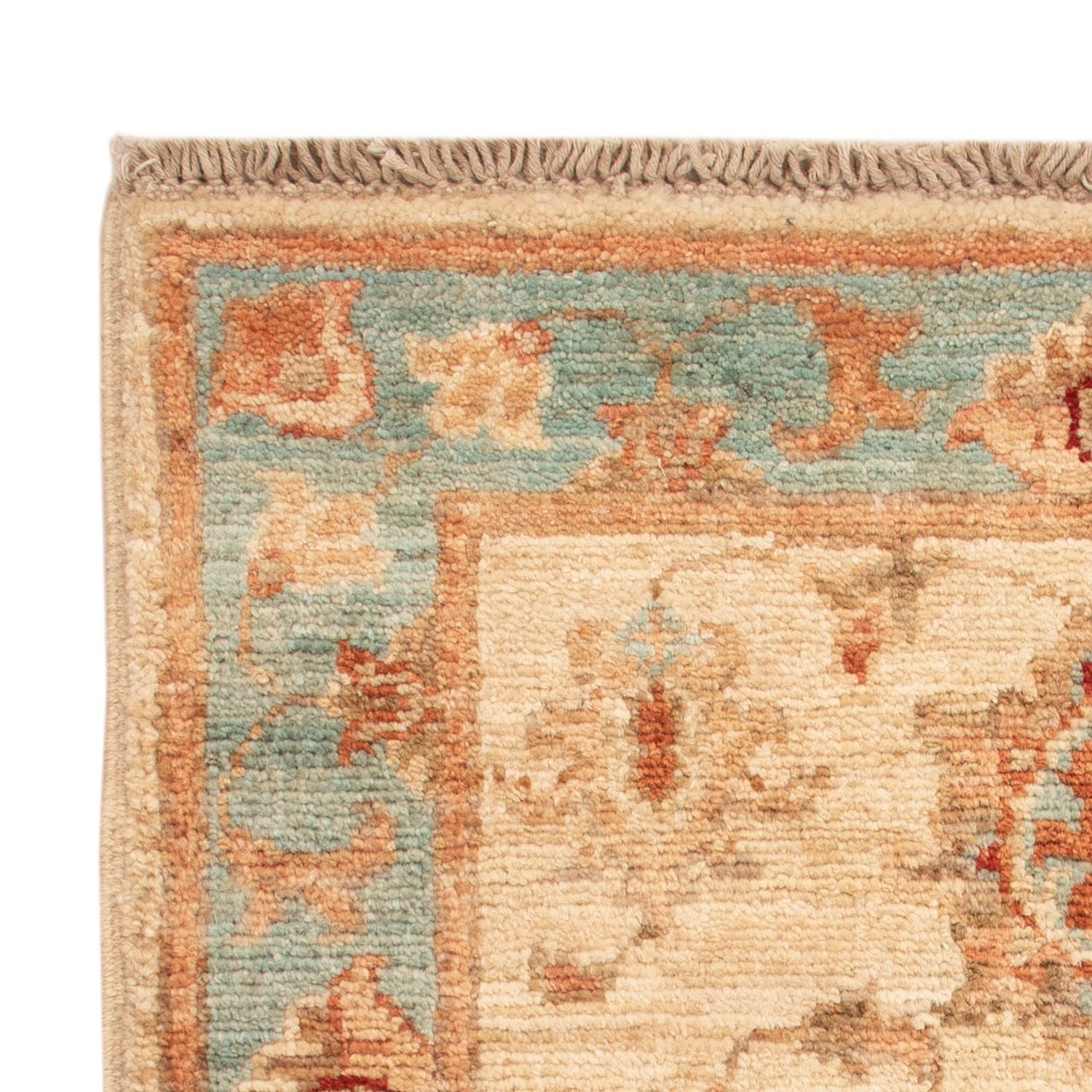 Ziegler Teppich - 73 x 51 cm - beige