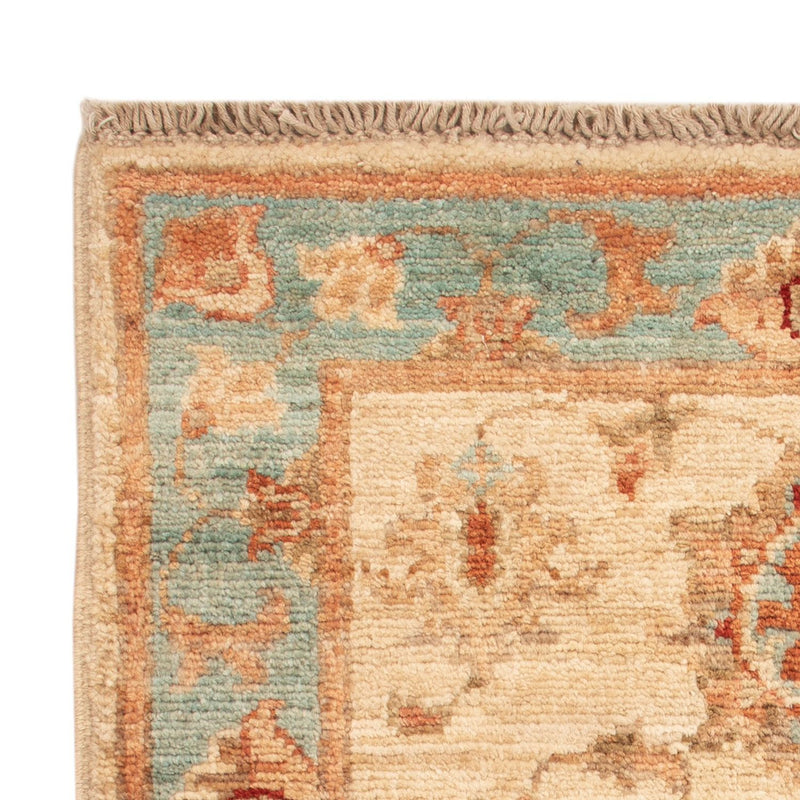 Ziegler Teppich - 73 x 51 cm - beige