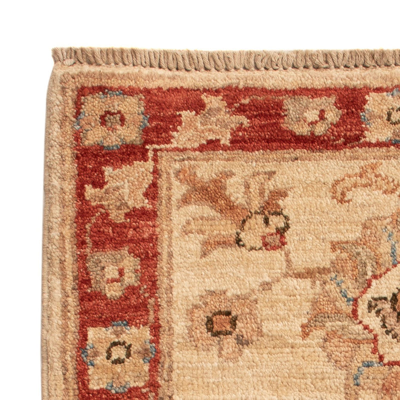 Ziegler Teppich - 70 x 44 cm - beige