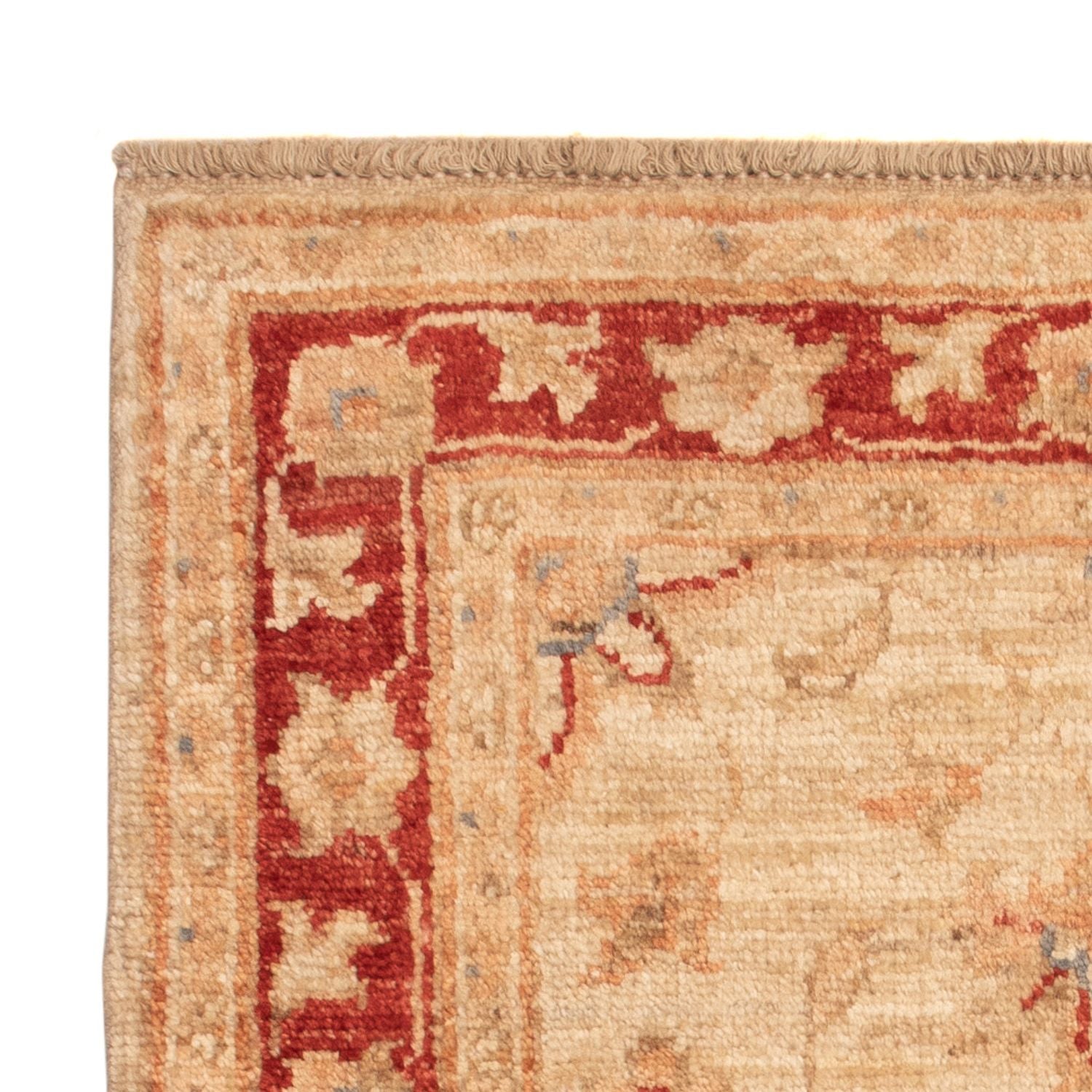 Ziegler Teppich - 70 x 55 cm - beige
