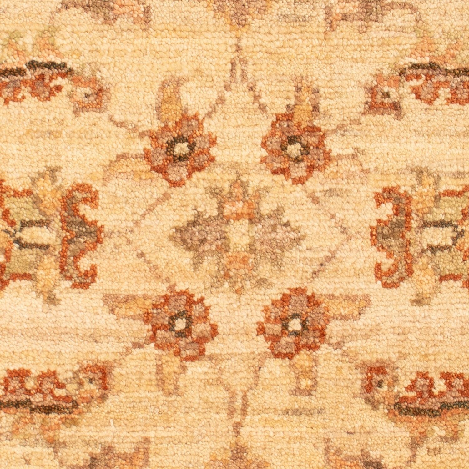 Ziegler Teppich - 70 x 52 cm - beige