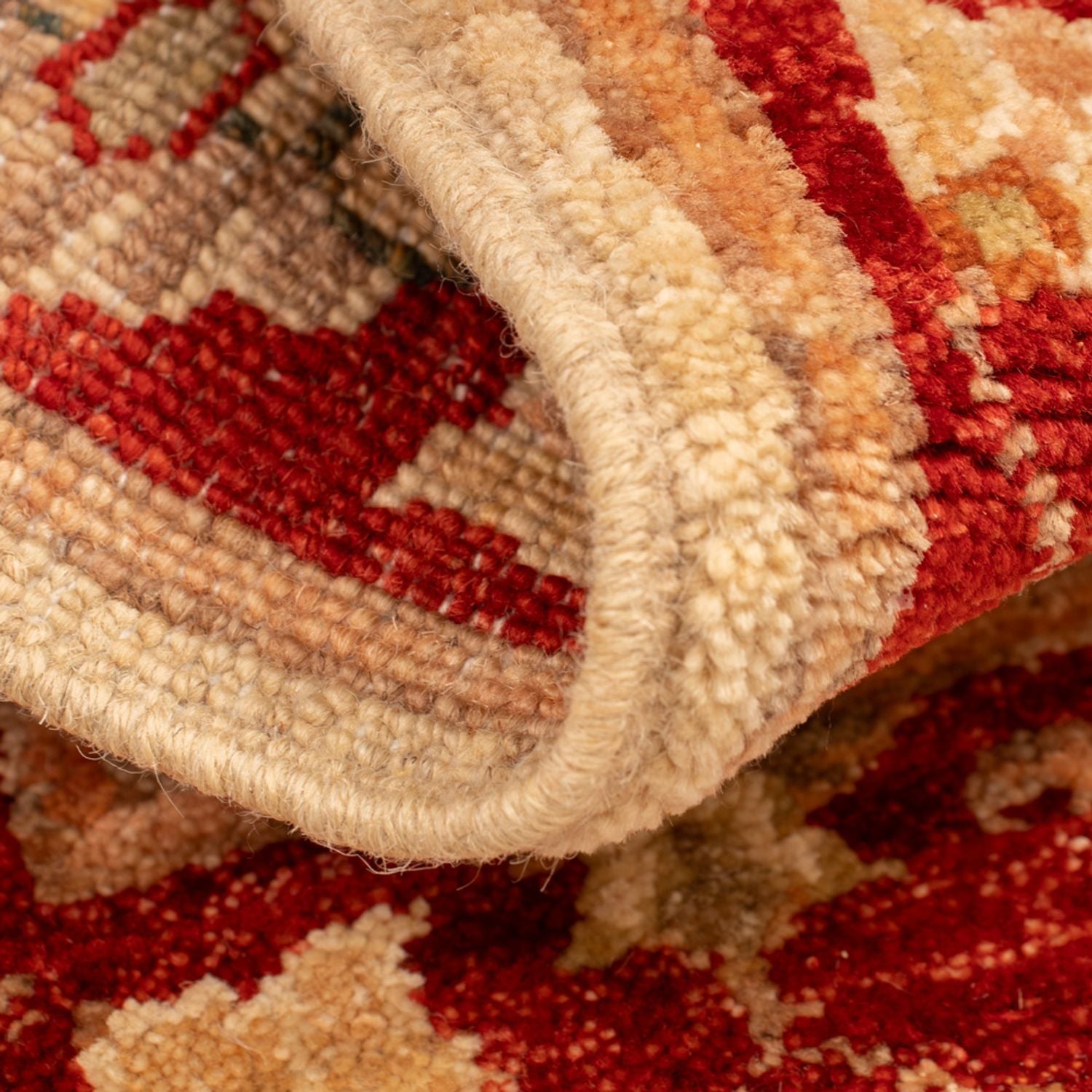 Ziegler Teppich - 70 x 52 cm - beige