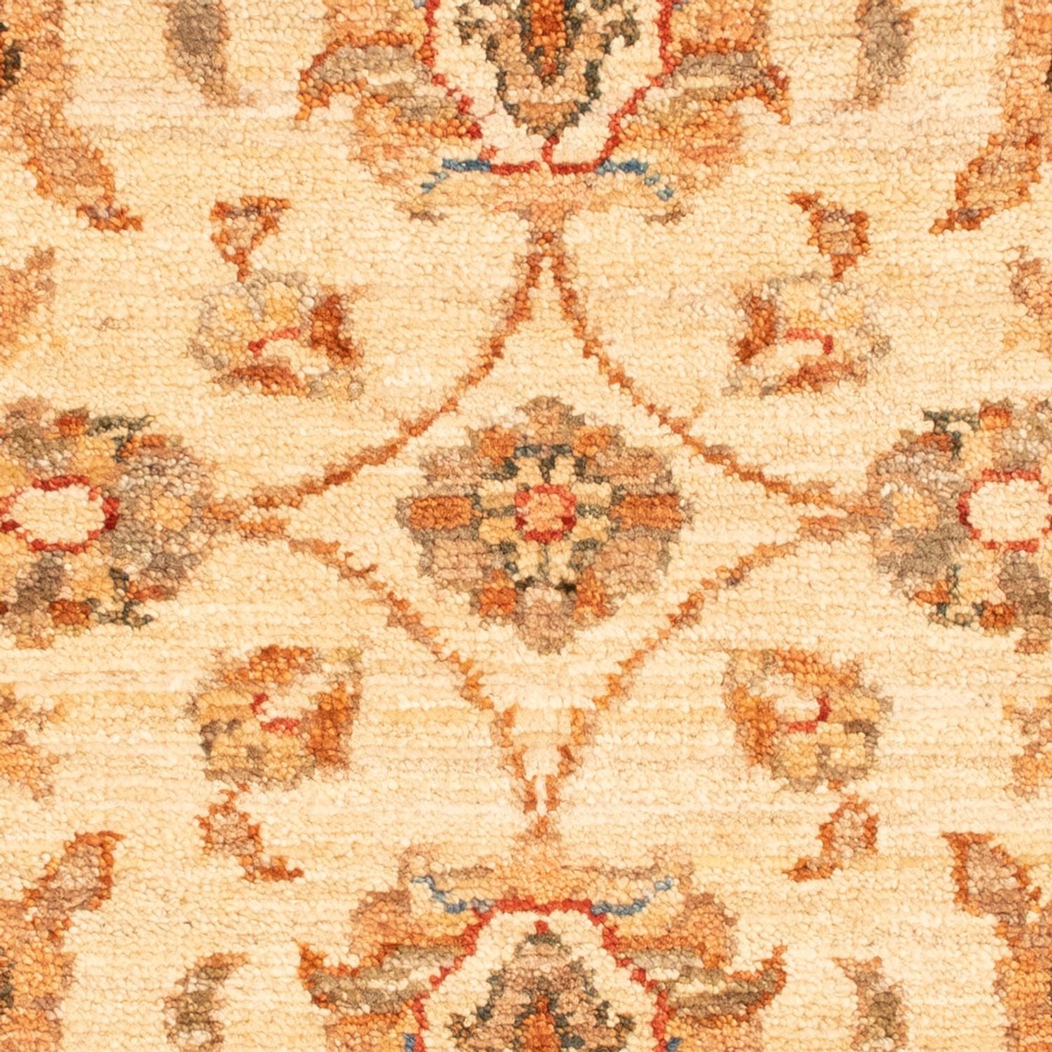 Ziegler Teppich - 72 x 52 cm - beige