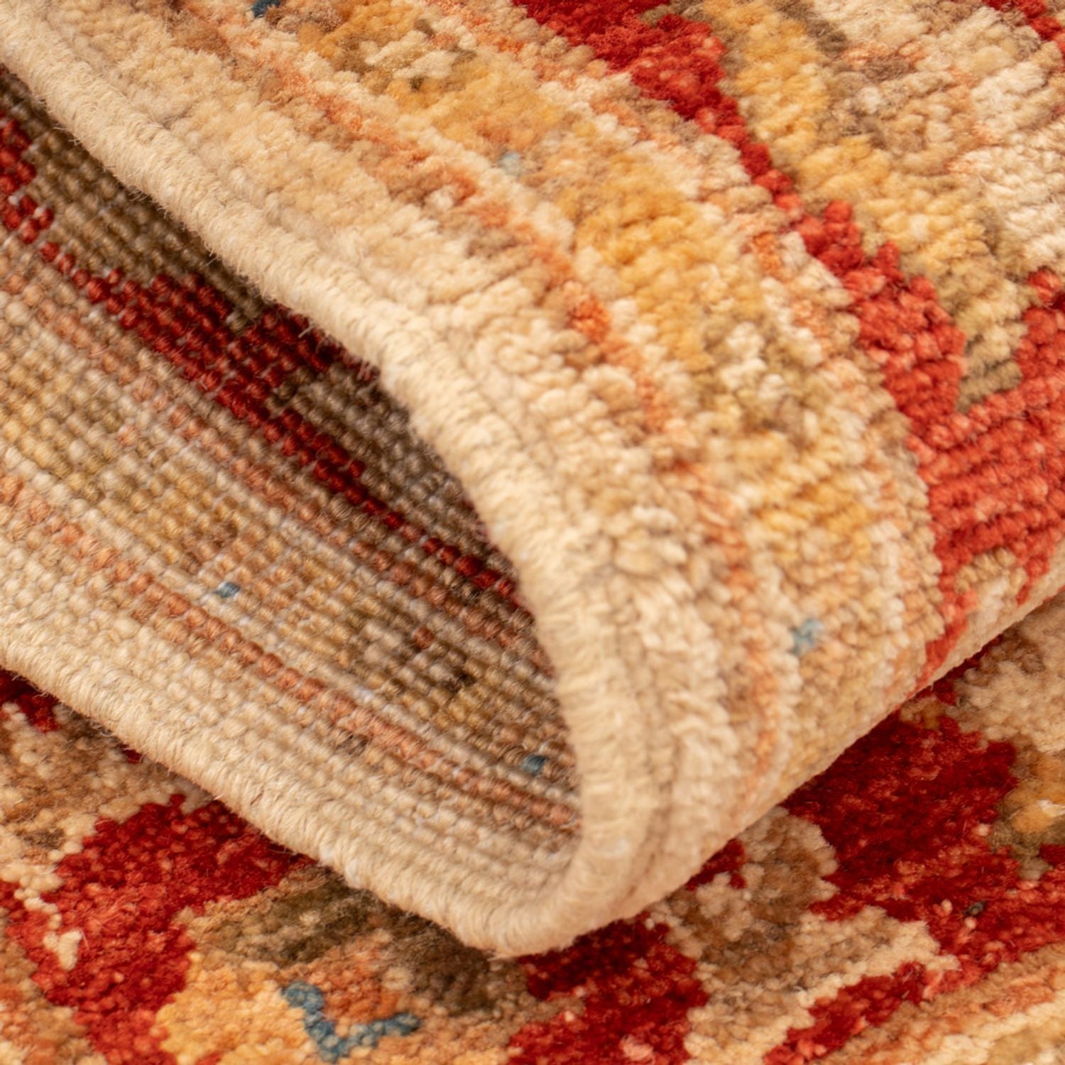 Ziegler Teppich - 74 x 52 cm - beige