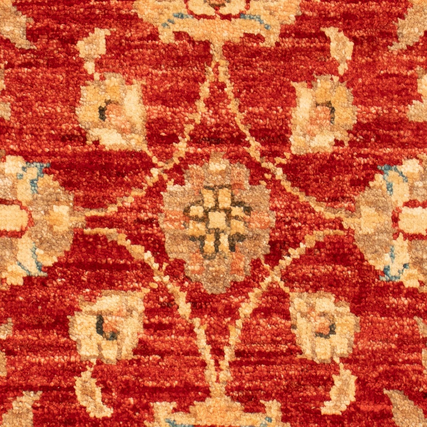 Ziegler Teppich - 65 x 53 cm - rot