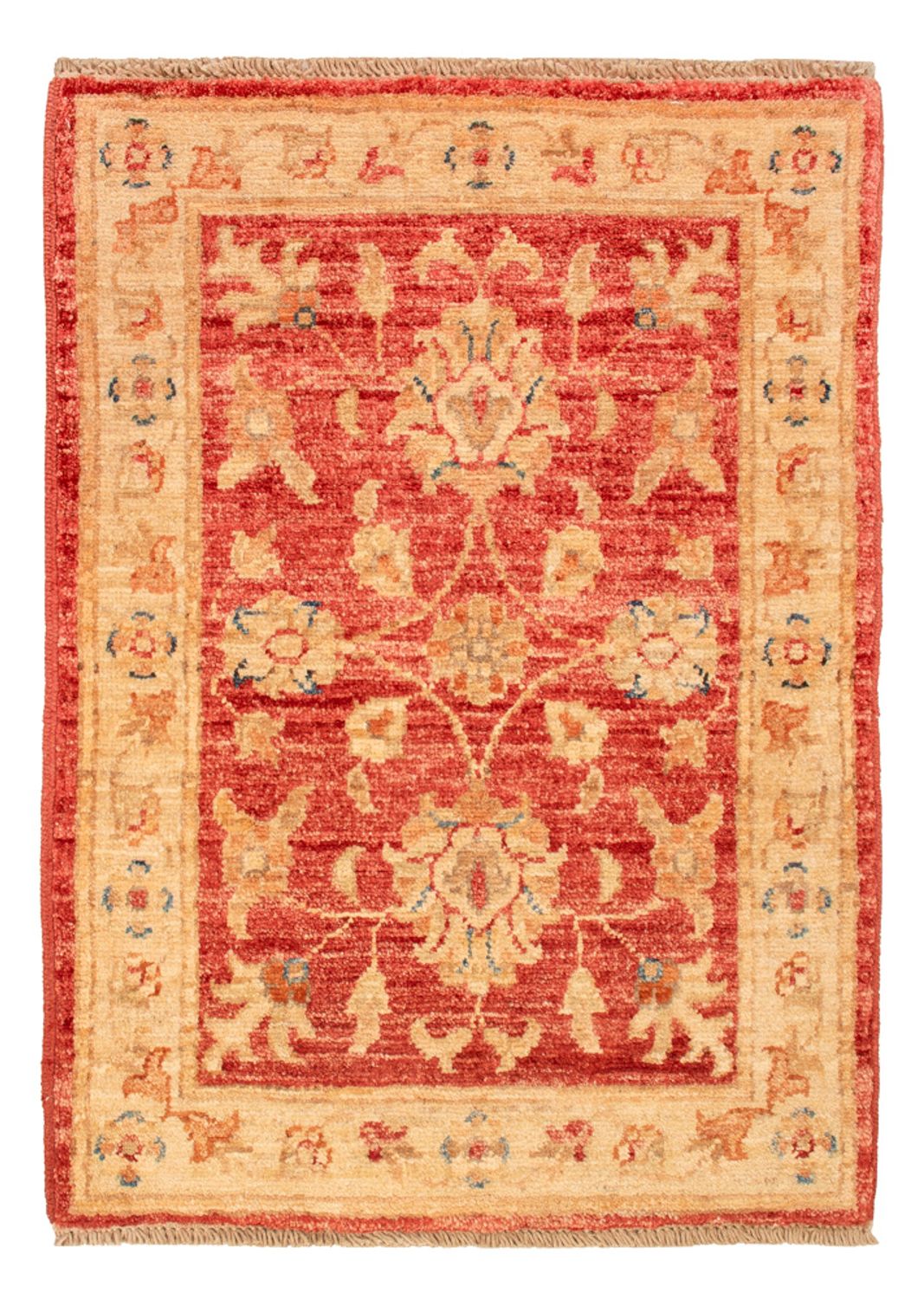Ziegler Teppich - 72 x 52 cm - rot