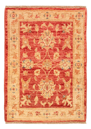Ziegler Teppich - 72 x 52 cm - rot