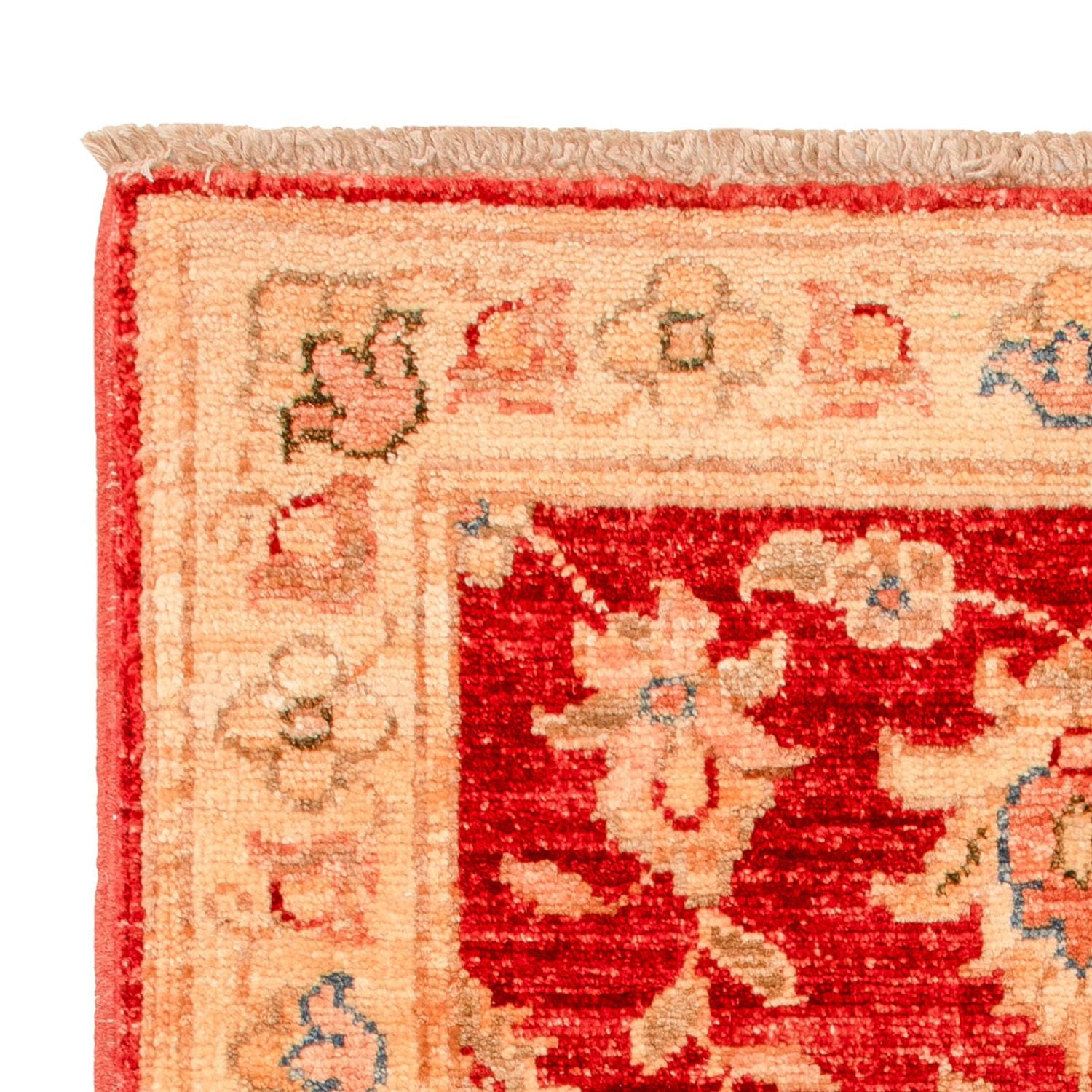 Ziegler Teppich - 70 x 54 cm - rot