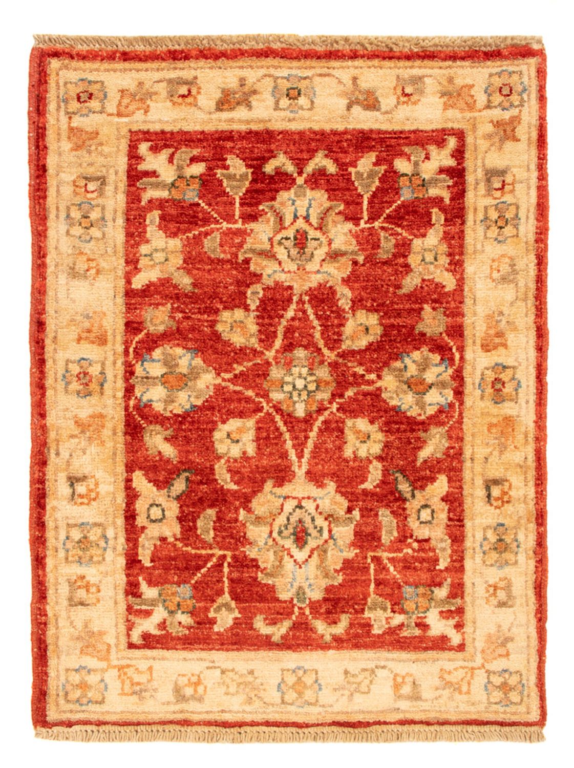 Ziegler Teppich - 67 x 52 cm - rot
