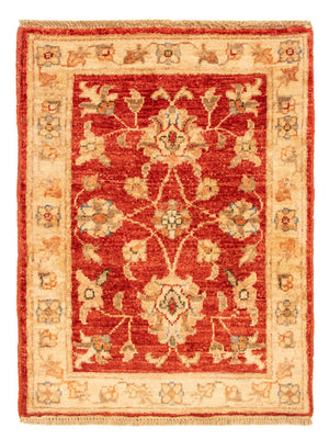 Ziegler Teppich - 67 x 52 cm - rot