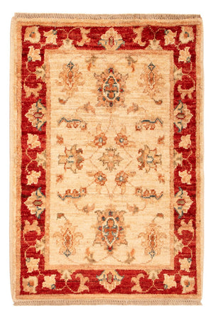 Ziegler Teppich - 71 x 48 cm - beige