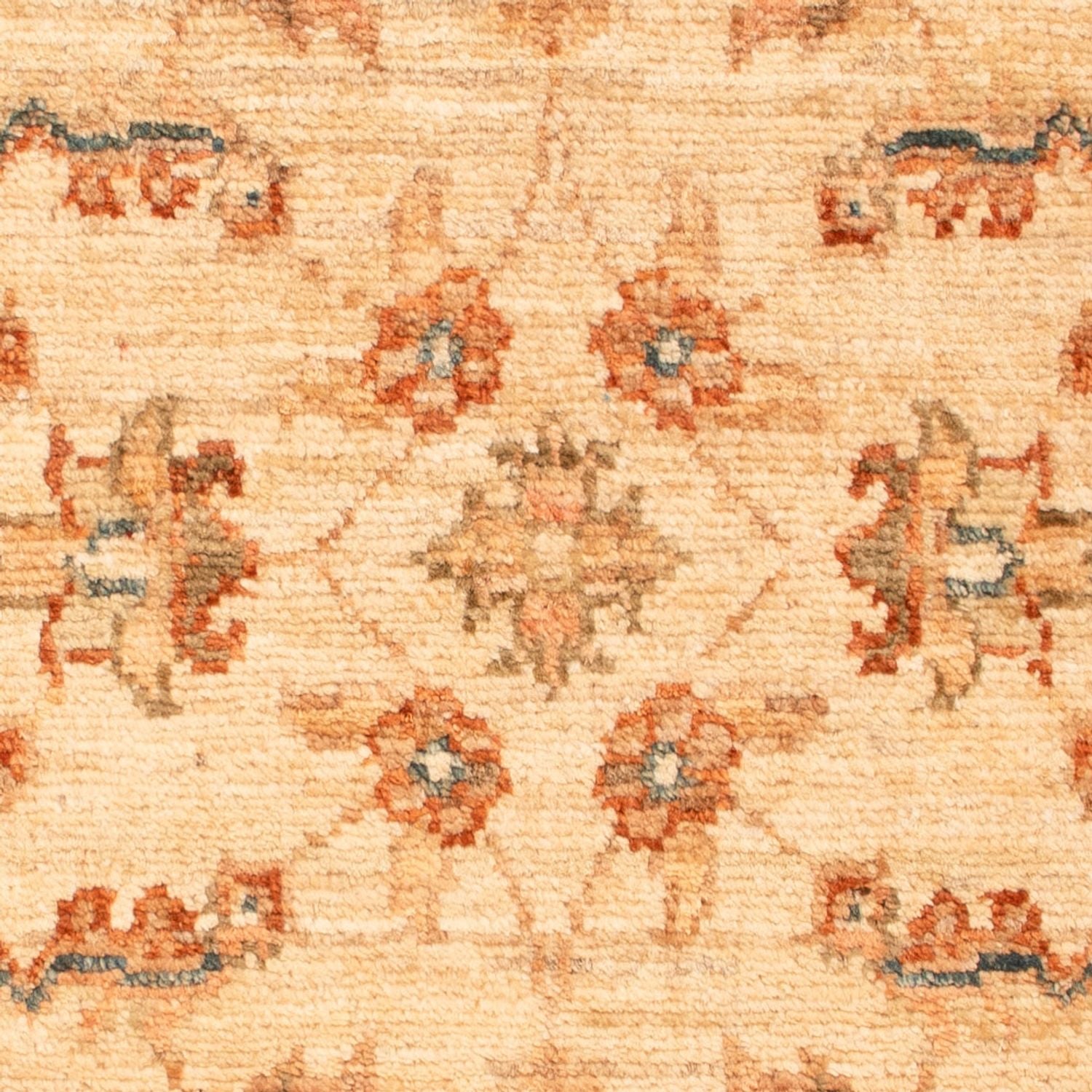Ziegler Teppich - 71 x 48 cm - beige