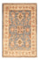 Ziegler Teppich - 80 x 50 cm - petrolblau