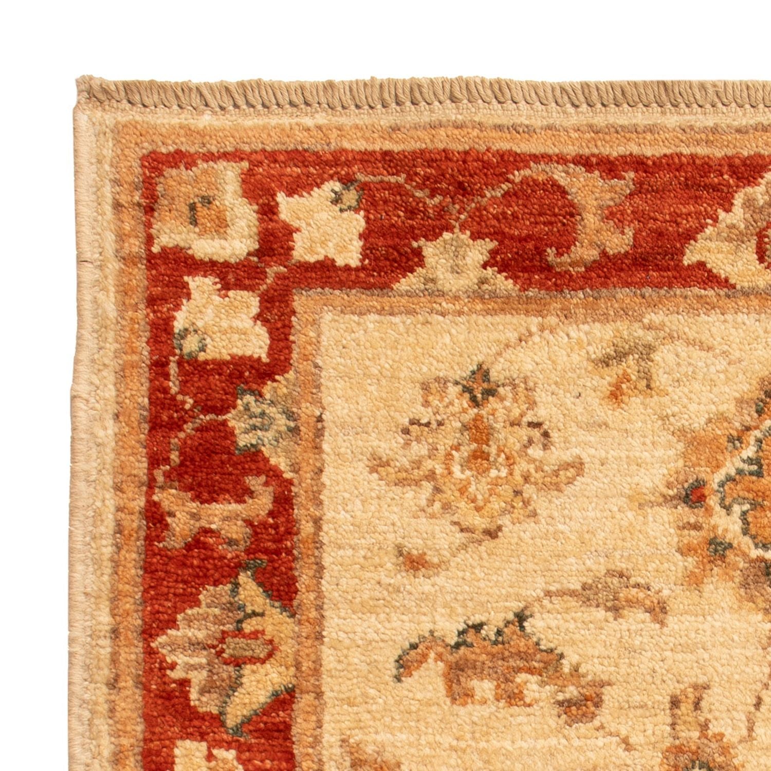 Ziegler Teppich - 63 x 55 cm - beige