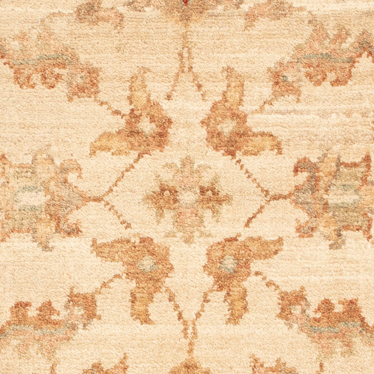 Ziegler Teppich - 74 x 52 cm - beige