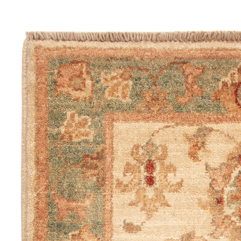 Ziegler Teppich - 74 x 52 cm - beige