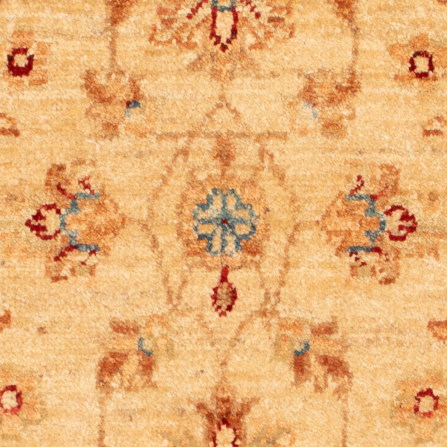 Ziegler Teppich - 70 x 51 cm - beige
