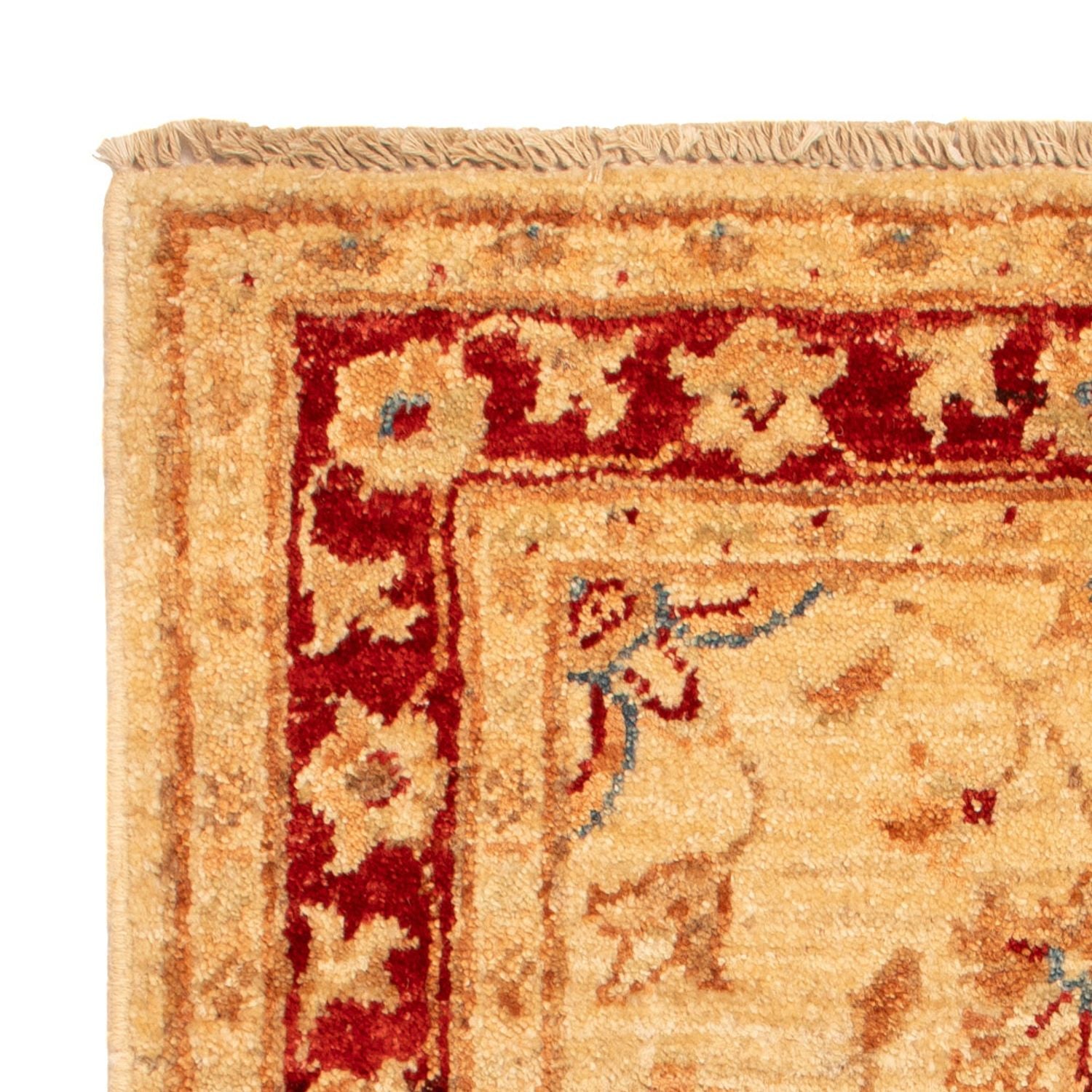 Ziegler Teppich - 70 x 51 cm - beige