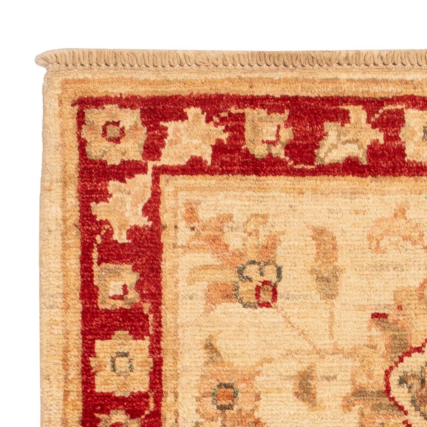 Ziegler Teppich - 70 x 51 cm - beige
