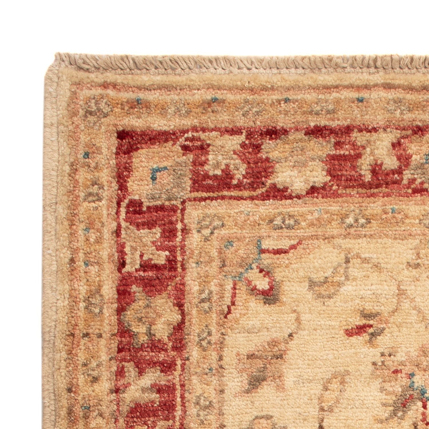 Ziegler Teppich - 70 x 52 cm - beige