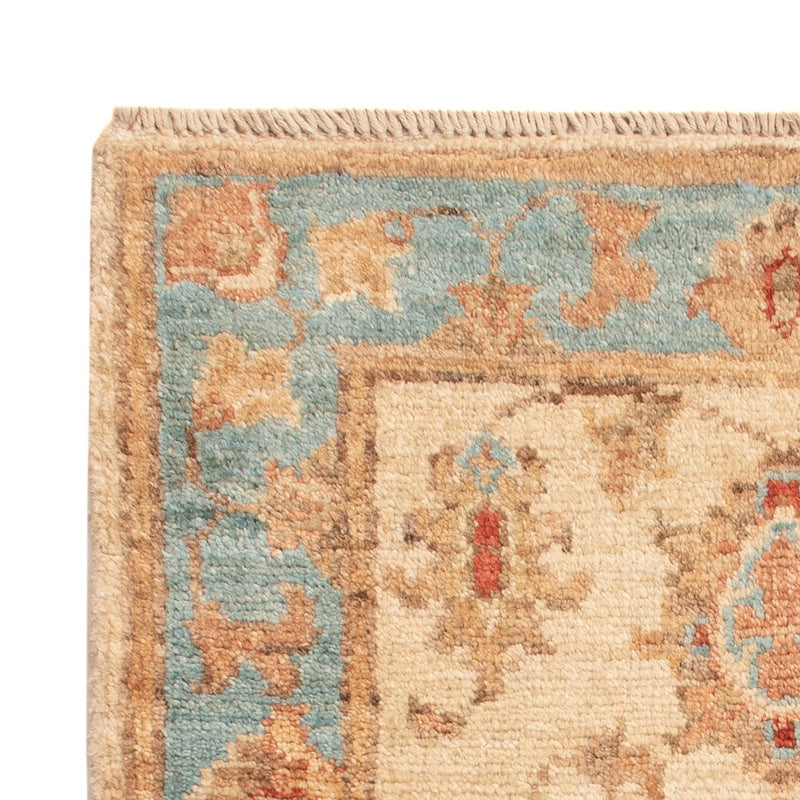Ziegler Teppich - 70 x 50 cm - beige