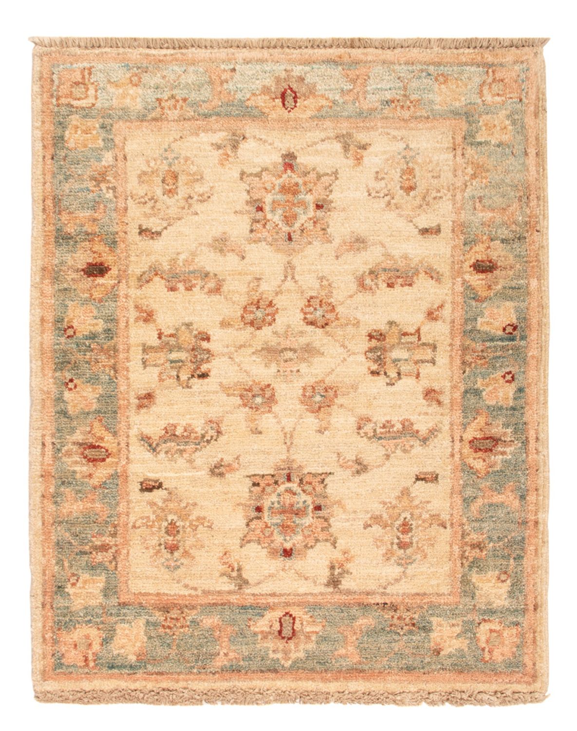 Ziegler Teppich - 64 x 50 cm - beige