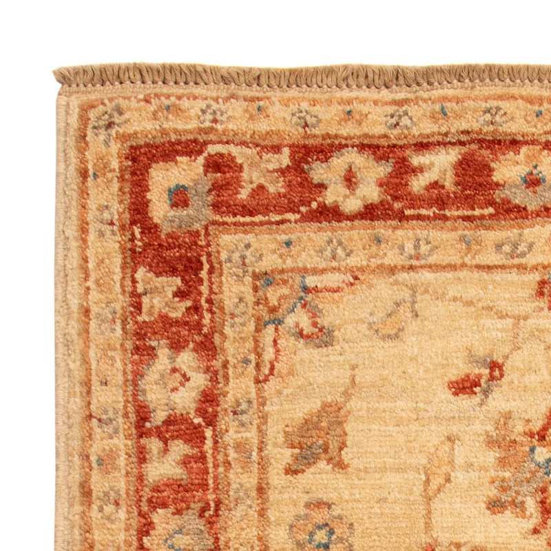 Ziegler Teppich - 68 x 54 cm - beige