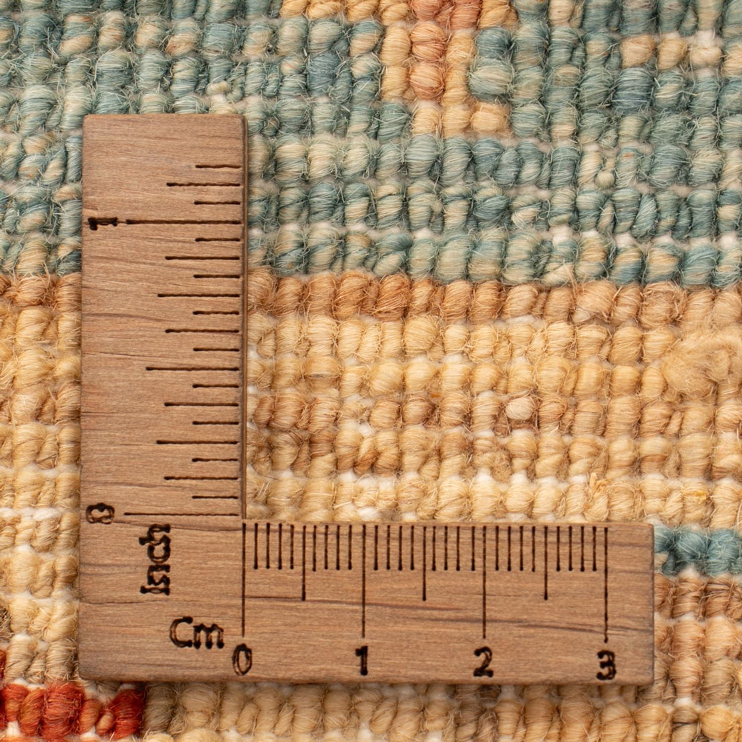 Ziegler Teppich - 72 x 53 cm - hellblau