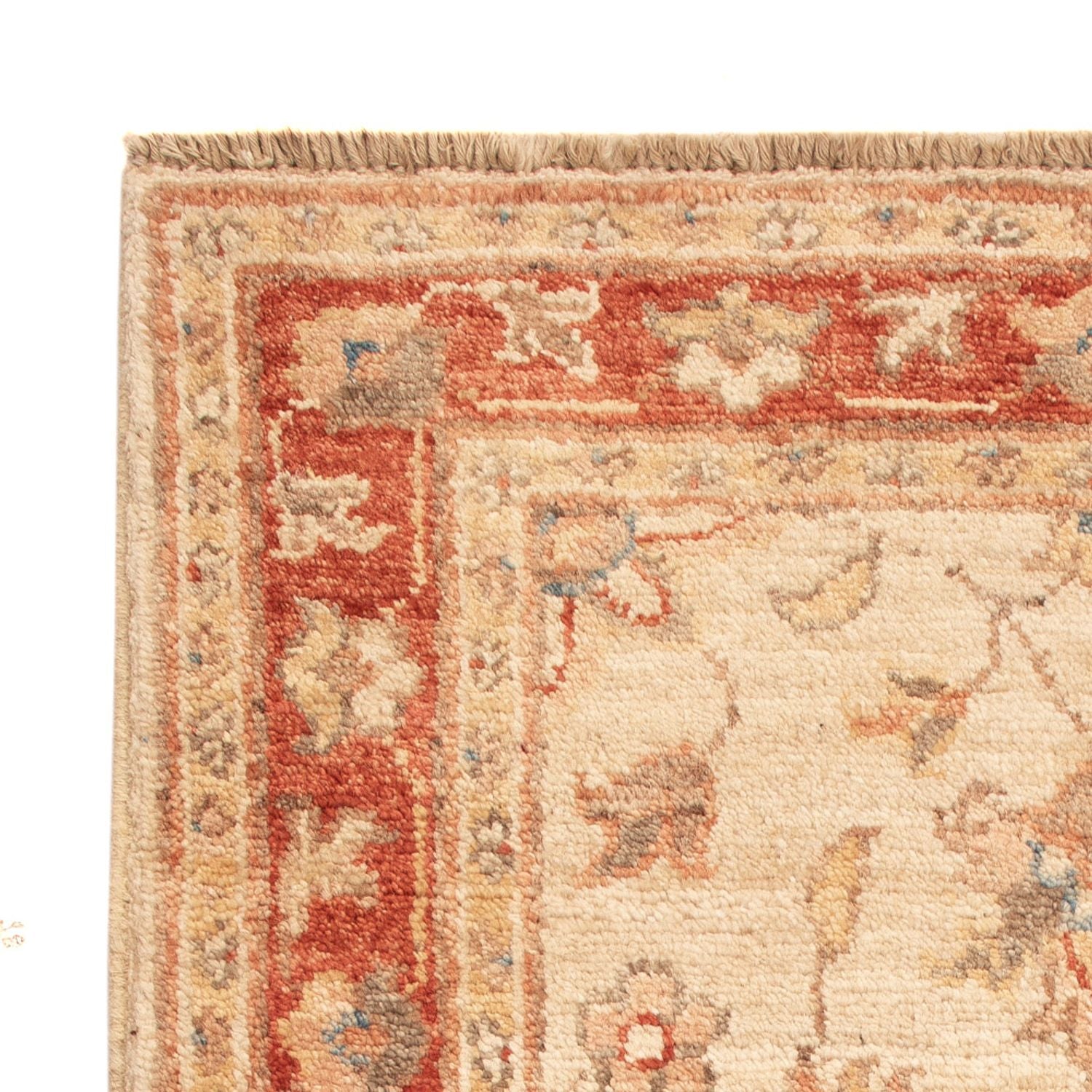 Ziegler Teppich - 70 x 52 cm - beige