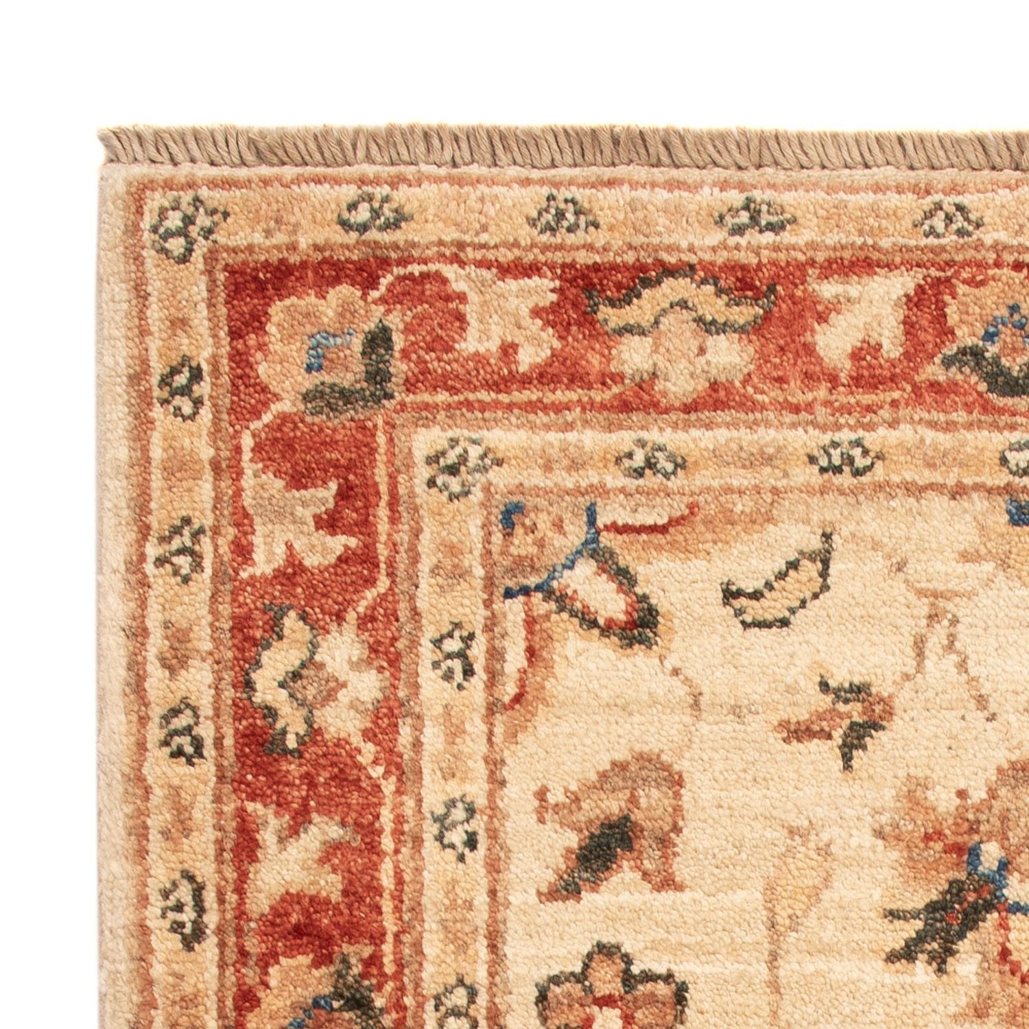 Ziegler Teppich - 66 x 50 cm - beige