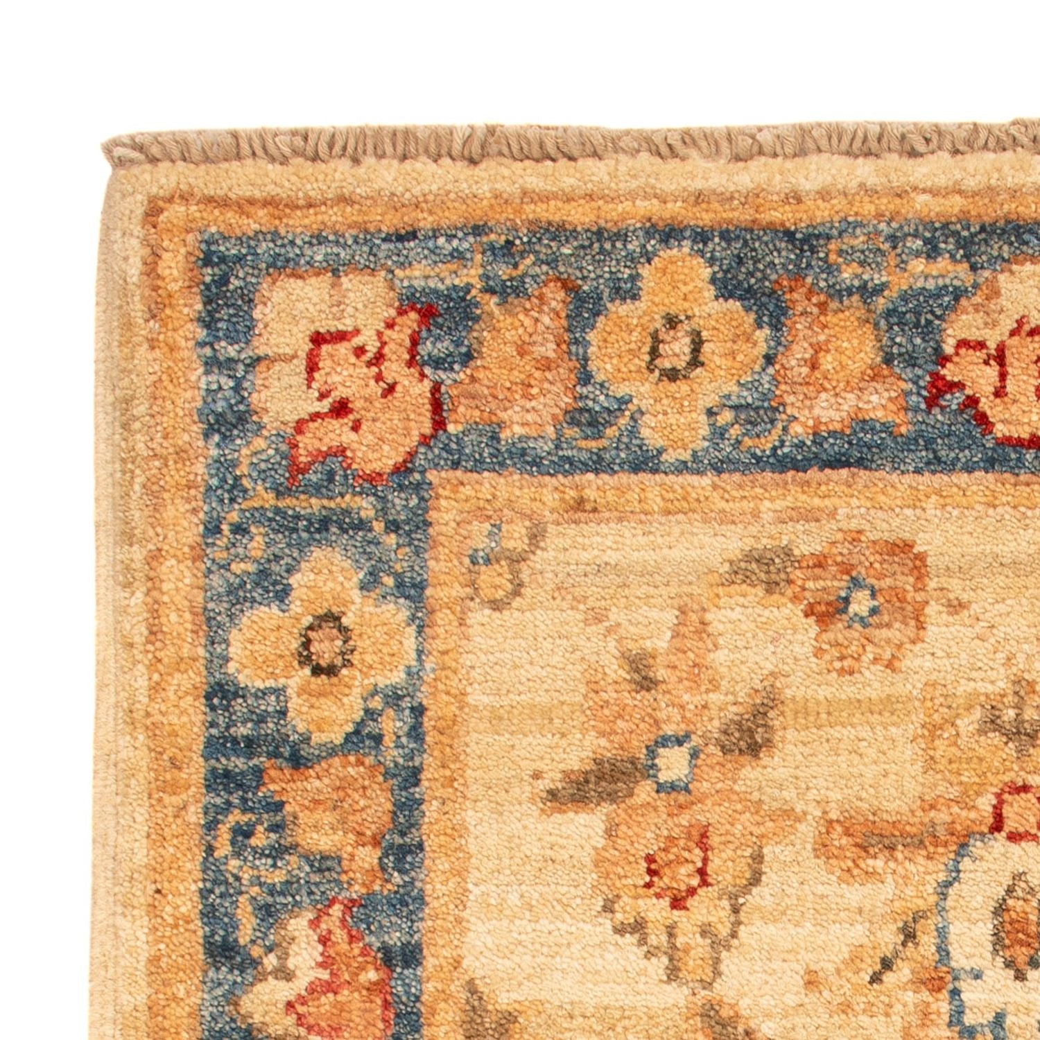 Ziegler Teppich - 73 x 50 cm - beige