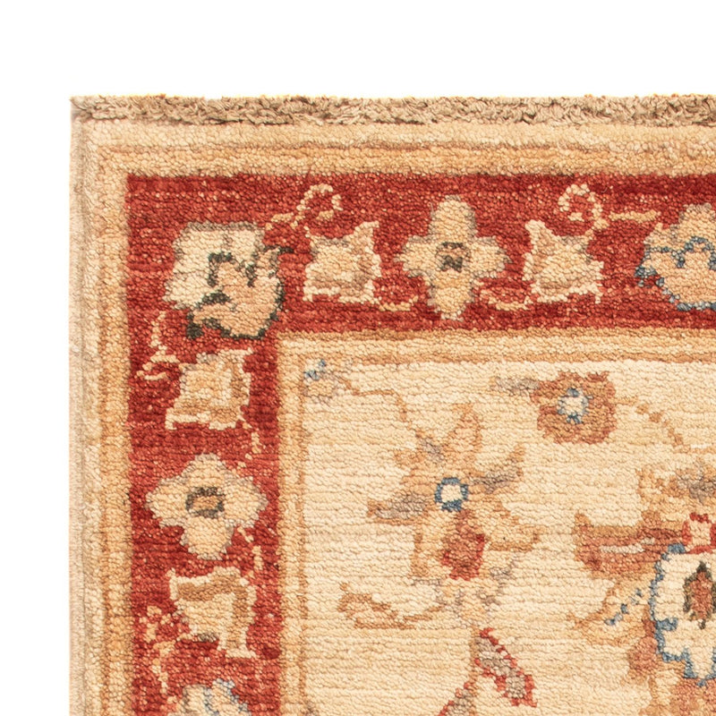Ziegler Teppich - 70 x 51 cm - beige