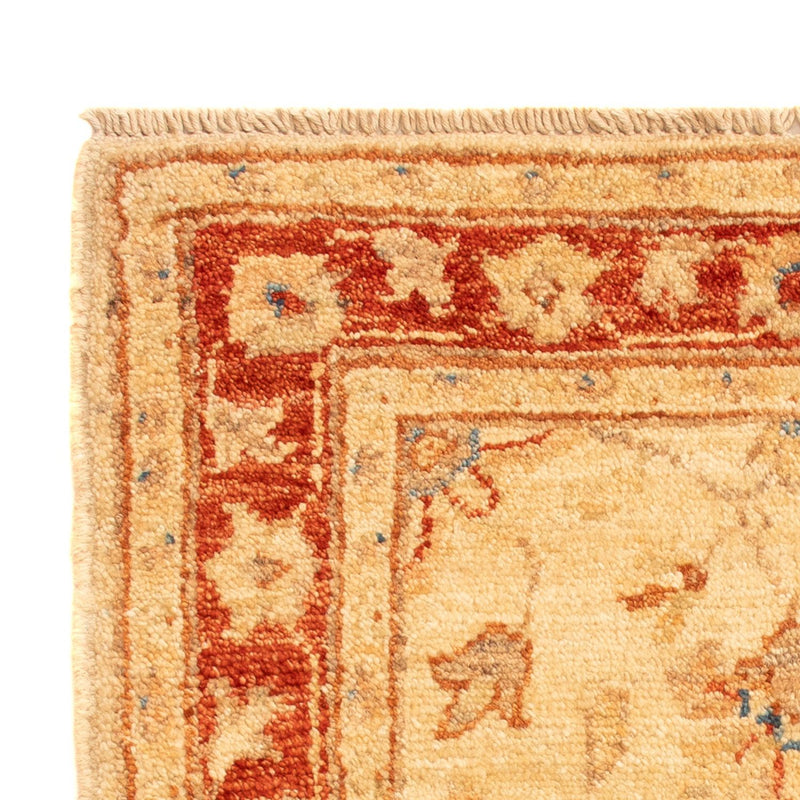 Ziegler Teppich - 70 x 51 cm - beige