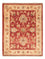 Ziegler Teppich - 70 x 53 cm - rot