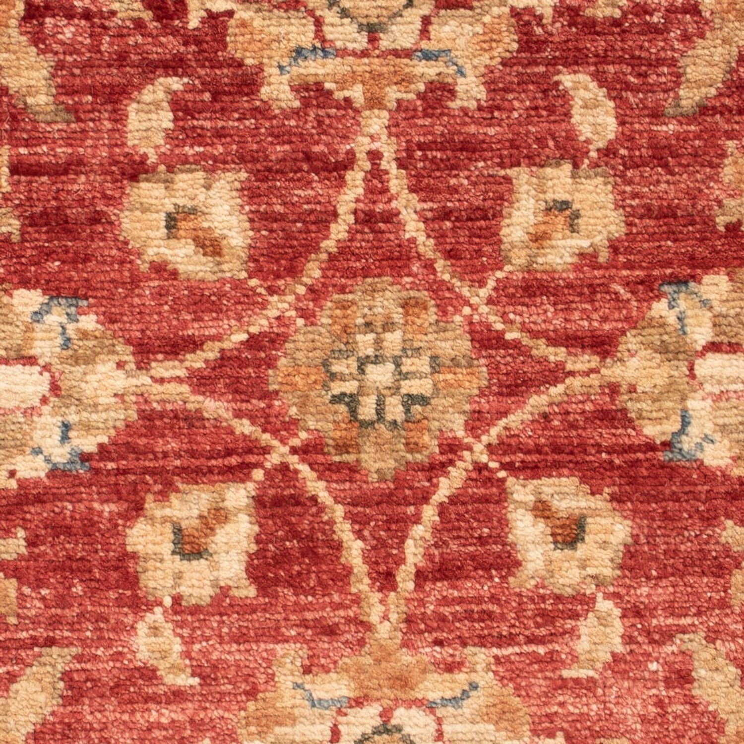 Ziegler Teppich - 70 x 53 cm - rot