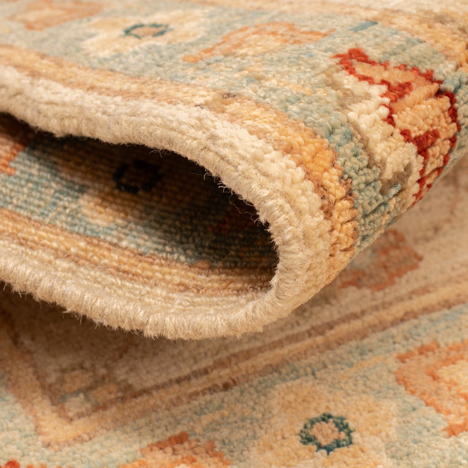 Ziegler Teppich - 72 x 51 cm - beige