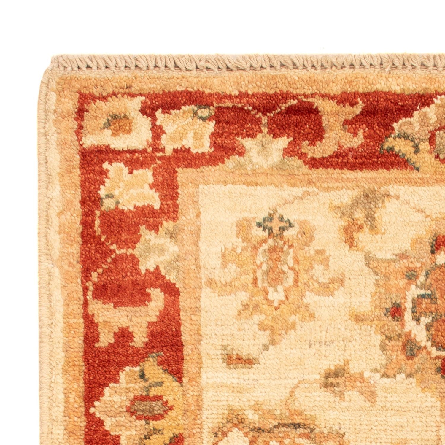 Ziegler Teppich - 66 x 51 cm - beige