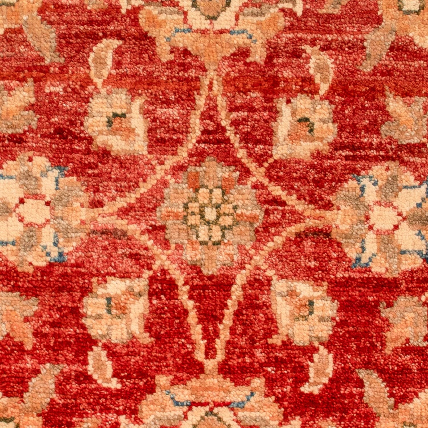 Ziegler Teppich - 76 x 50 cm - rot