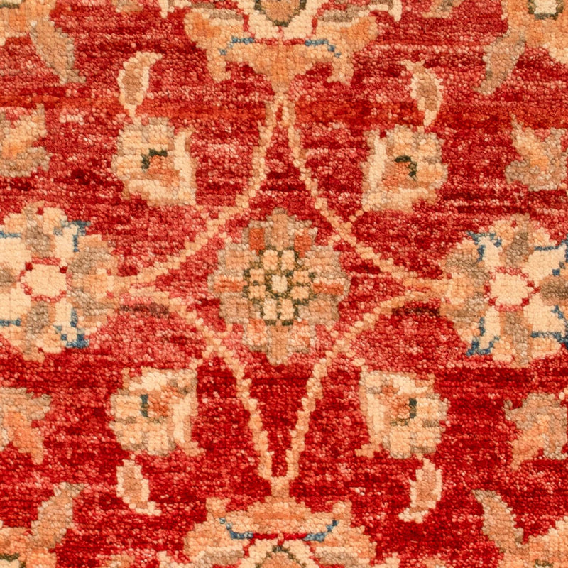 Ziegler Teppich - 76 x 50 cm - rot